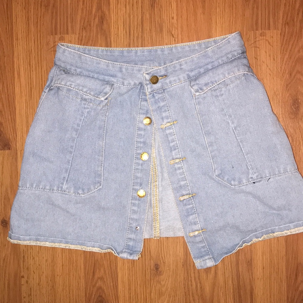 Jean skirt